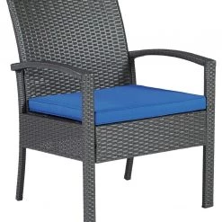 Signature Design By Ashley® Outdoor Sets Alina - Gray/blue - Love/chairs/table Set (4/cn) 28 Signature Design By Ashley® Outdoor Sets Alina - Gray/blue - Love/chairs/table Set (4/cn)
