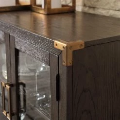 Signature Design By Ashley® Burkhaus - Dark Brown - Dining Room Server