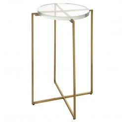 Uttermost Star-crossed Glass Accent Table Tables