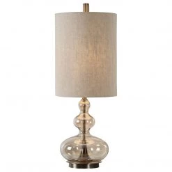 Accessories Uttermost Formoso Amber Glass Table Lamp