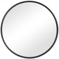 Accessories Uttermost Belham Round Iron Mirror