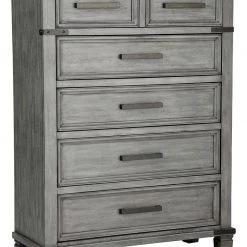 Signature Design By Ashley® Russelyn - Gray - Five Drawer Chest Chests