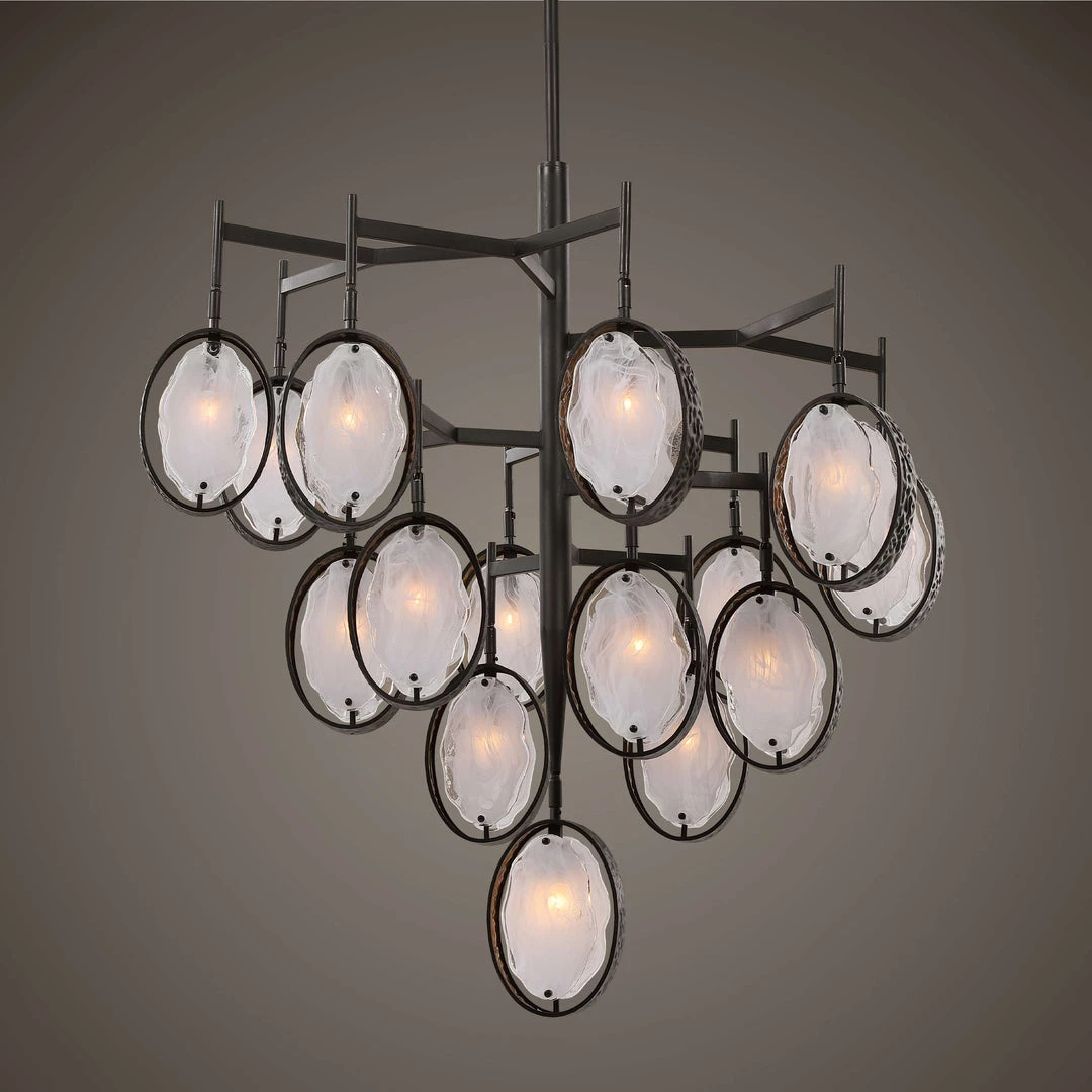 Accessories Uttermost Maxin 15 Light Large Bronze Chandelier 7 Accessories Uttermost Maxin 15 Light Large Bronze Chandelier