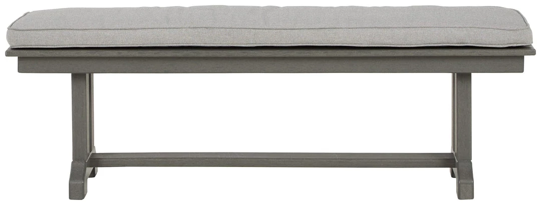 Signature Design By Ashley® Visola - Gray - Bench With Cushion 5 Signature Design By Ashley® Visola - Gray - Bench With Cushion