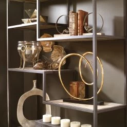 Uttermost Lounging Reader Antique Bookends Set/2 Table Decor