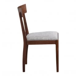 Moe's Home Collection Chairs Leone Dining Chair Walnut M2