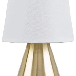 Ashley Furniture Accessories Lanry - Brass Finish - Metal Table Lamp (1/cn)