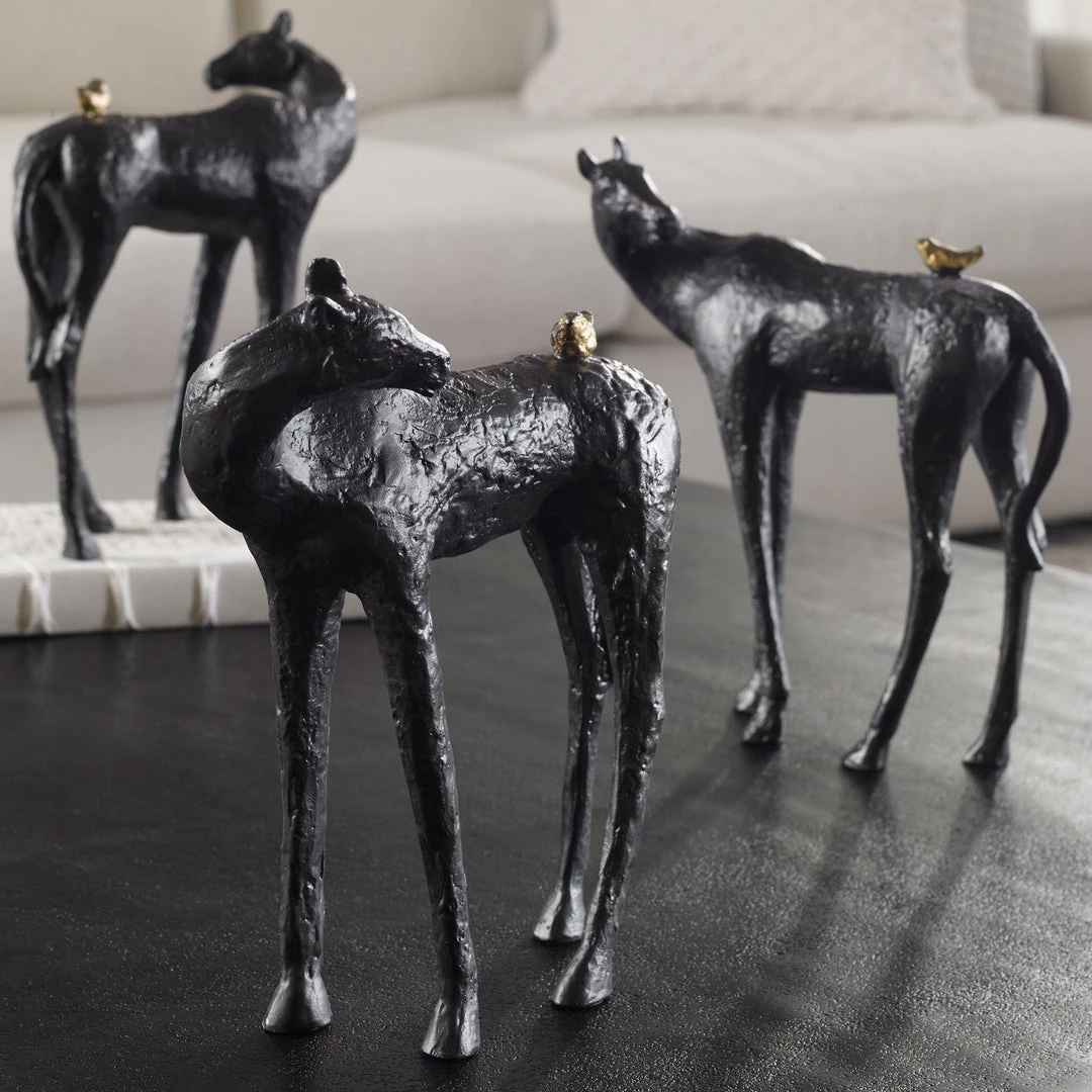 Uttermost Hello Friend Horse Sculpture Table Decor 6 Uttermost Hello Friend Horse Sculpture Table Decor