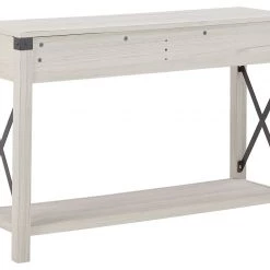 Ashley Furniture Bayflynn - Whitewash - Console Sofa Table With 2 Drawers Tables