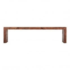 Moe's Home Collection Vintage Bench Large Light Brown
