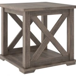 Ashley Furniture Tables Arlenbry - Gray - Square End Table
