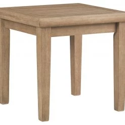 Ashley Furniture Gerianne - Grayish Brown - Square End Table