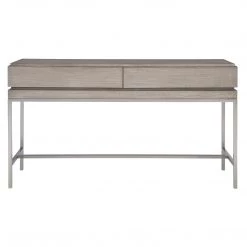 Tables Uttermost Kamala Gray Oak Console Table