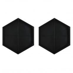 Uttermost Amaya Octagonal Mirrors, S/2