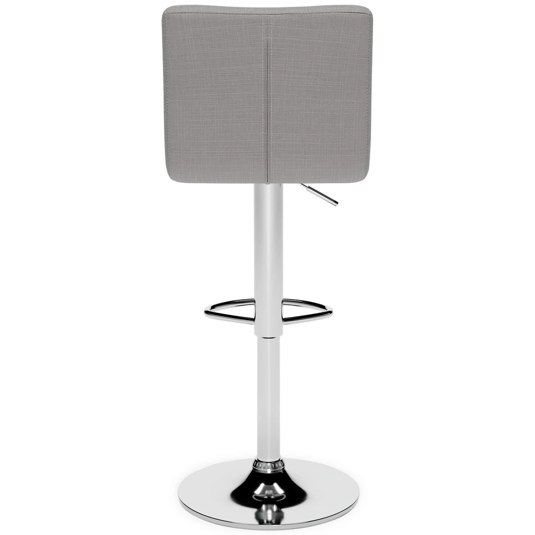 Ashley Furniture Pollzen - Gray - Tall Uph Swivel Barstool(2/cn) 5 Ashley Furniture Pollzen - Gray - Tall Uph Swivel Barstool(2/cn)