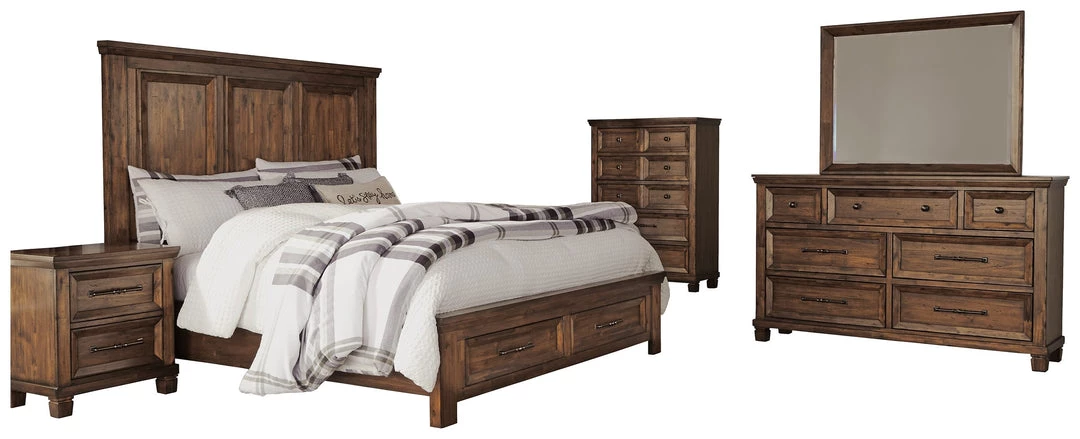 Ashley Furniture Royard - Warm Ultimate Best In Class Dresser, Mirror 6 Ashley Furniture Royard - Warm Ultimate Best In Class Dresser, Mirror