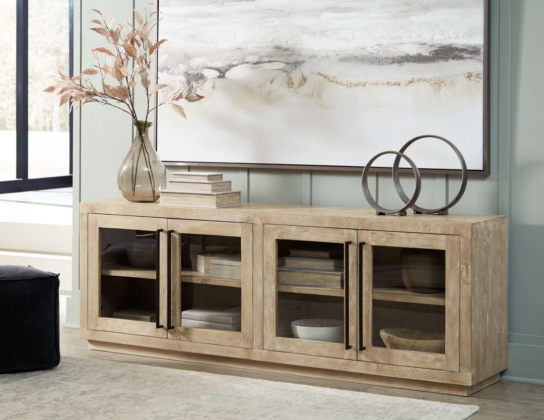 Signature Design By Ashley® Belenburg - Washed Brown - Accent Cabinet - Horizontal 7 Signature Design By Ashley® Belenburg - Washed Brown - Accent Cabinet - Horizontal