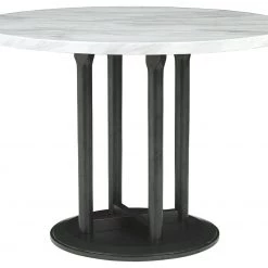 Ashley Furniture Centiar - White - Round Dining Room Table