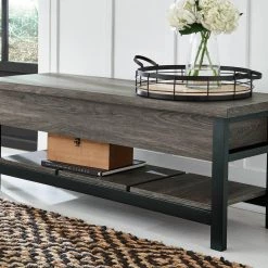 Signature Design By Ashley® Rhyson - Brown - Storage Bench Benches