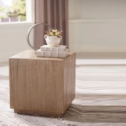 Ashley Furniture Tables Waltleigh - Distressed Brown - Accent Table