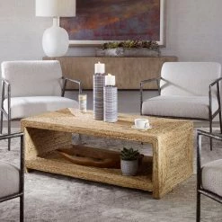 Uttermost Rora Open Coastal Coffee Table Tables