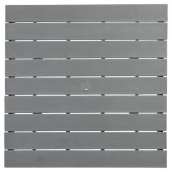 Ashley Furniture Tables Transville - Gray/white - Square Counter Tbl W/umb Opt