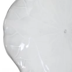 Uttermost Abella Ceramic Wall Decor, S/3, White 18 Uttermost Abella Ceramic Wall Decor, S/3, White