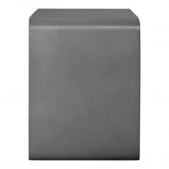 Moe's Home Collection Cali Accent Cube Grey Tables