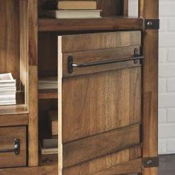 Ashley Furniture Roybeck - Light Brown/bronze - Accent Cabinet Cabinets