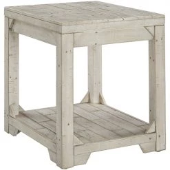 Ashley Furniture Fregine - Whitewash - Rectangular End Table