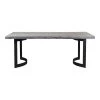 Moe's Home Collection Tables Bent Dining Table Extra Small Weathered Grey