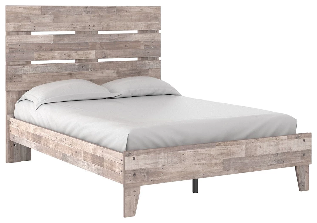 Signature Design By Ashley® Beds Neilsville - Whitewash - Full Panel Platform Bed 6 Signature Design By Ashley® Beds Neilsville - Whitewash - Full Panel Platform Bed