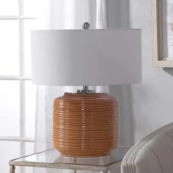 Accessories Uttermost Solene Orange Table Lamp