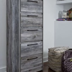 Ashley Furniture Chests Baystorm - Gray - Narrow Chest