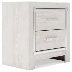 Ashley Furniture Altyra - White - Two Drawer Night Stand