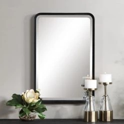Uttermost Croften Black Vanity Mirror Accessories 14 Uttermost Croften Black Vanity Mirror Accessories