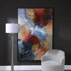 Accessories Uttermost Summer Sunset Abstract Art