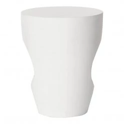 Moe's Home Collection Aylard Outdoor Stool Ivory Benches 11 Moe's Home Collection Aylard Outdoor Stool Ivory Benches