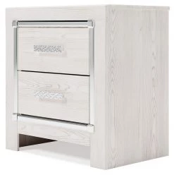 Ashley Furniture Altyra - White - Two Drawer Night Stand