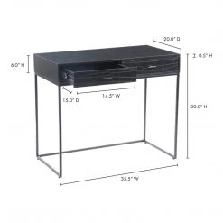 Moe's Home Collection Atelier Desk Black