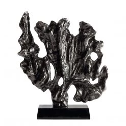 Moe's Home Collection Coral Sculpture Small Black Nickel