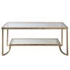Tables Uttermost Katina Gold Leaf Coffee Table 2 Tables Uttermost Katina Gold Leaf Coffee Table