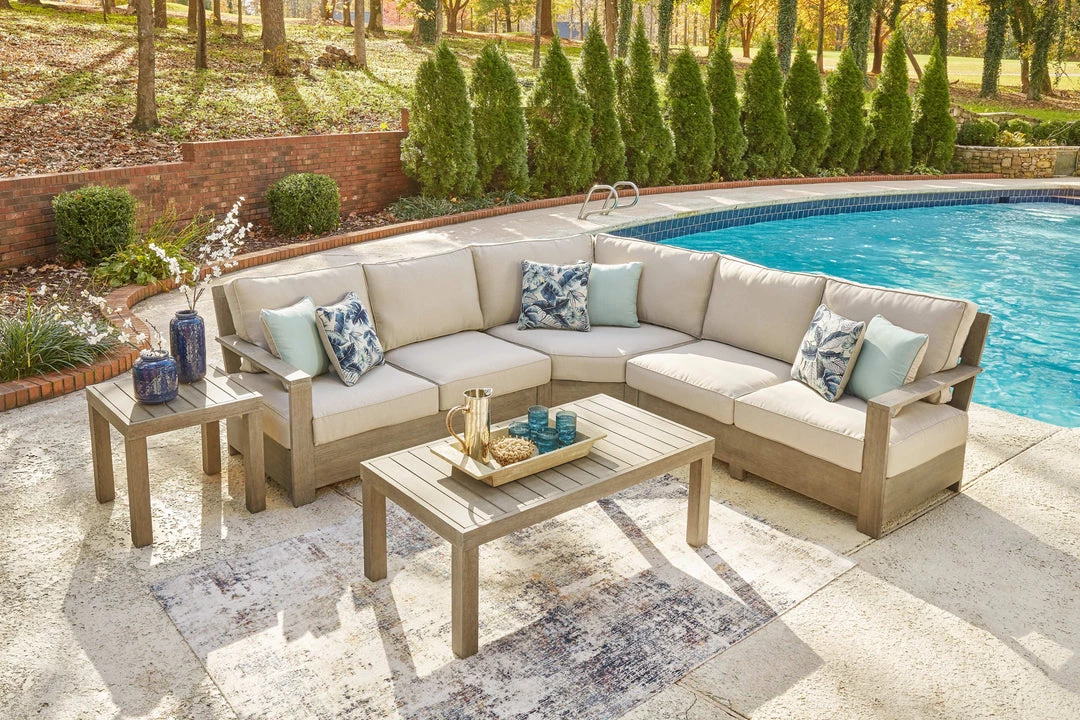 Signature Design By Ashley® Silo Point - Brown - 6 Pc. - Lounge Set Outdoor Sets 3 Signature Design By Ashley® Silo Point - Brown - 6 Pc. - Lounge Set Outdoor Sets