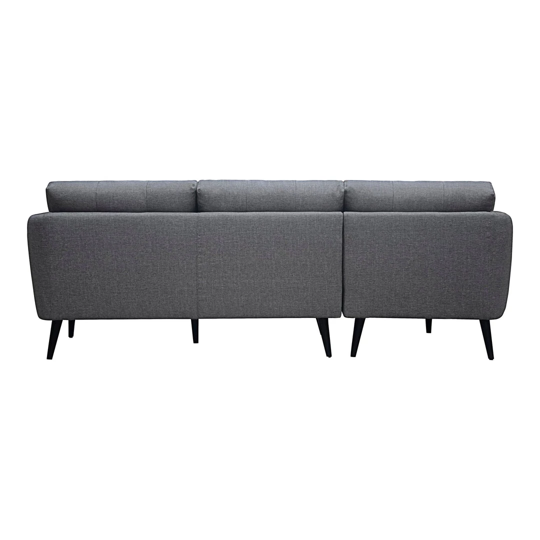Moe's Home Collection Carson Sectional Grey Left Sectionals 4 Moe's Home Collection Carson Sectional Grey Left Sectionals