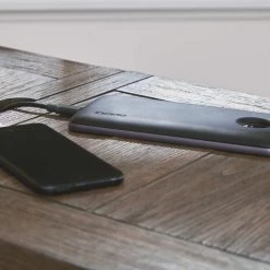 Ashley Furniture Tables Tyler - Grayish Brown/black - Chair Side End Table