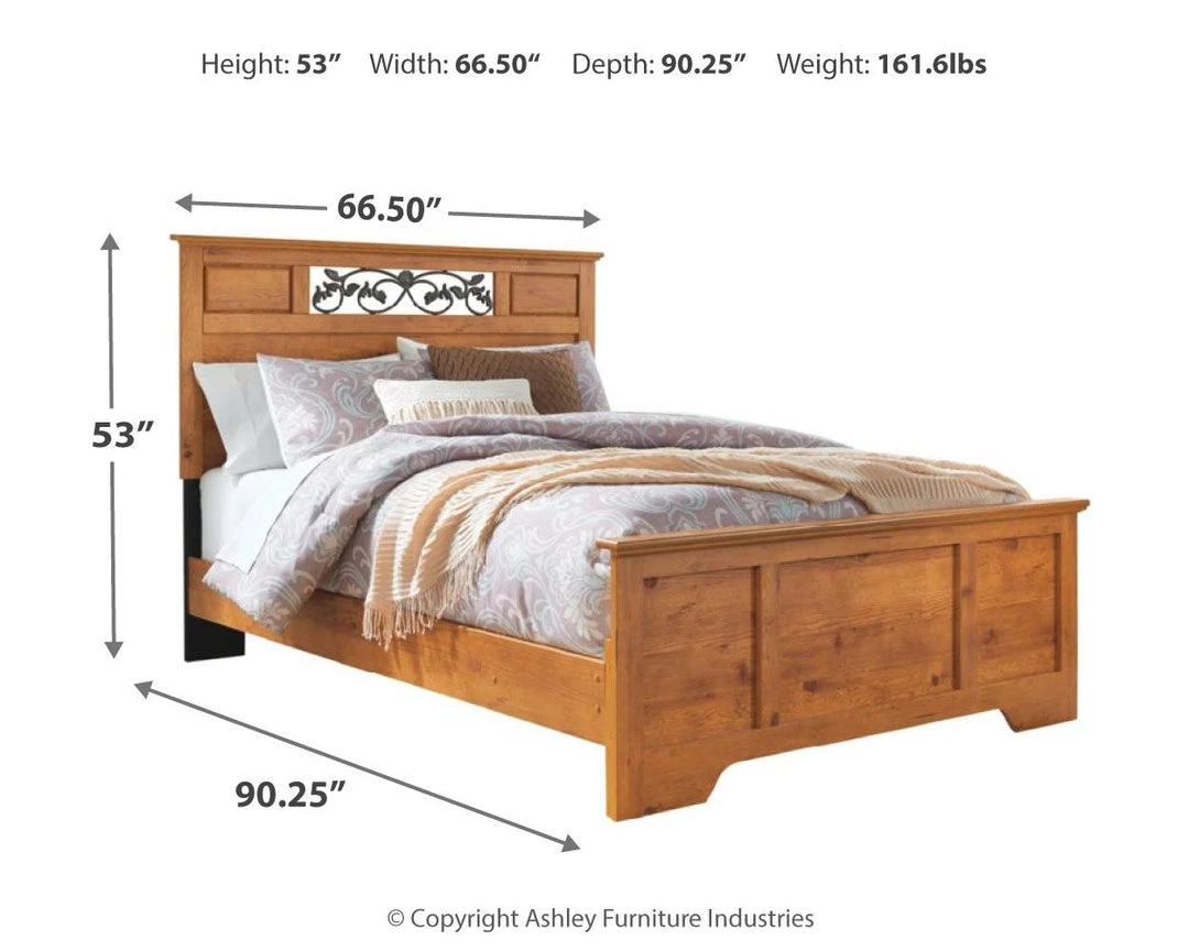 Signature Design By Ashley® Beds Bittersweet - Light Brown - Queen Panel Bed 7 Signature Design By Ashley® Beds Bittersweet - Light Brown - Queen Panel Bed