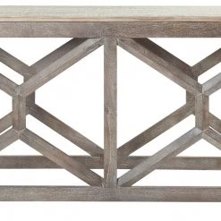 Ashley Furniture Tables Lanzburg - Antique Gray - Console Sofa Table