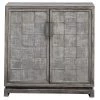Uttermost Hamadi Distressed Gray 2 Door Cabinet Cabinets 1 Uttermost Hamadi Distressed Gray 2 Door Cabinet Cabinets