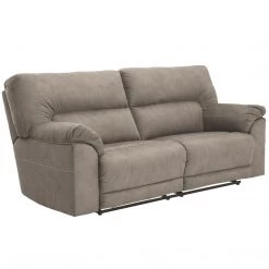 Ashley Furniture Reclining Furniture Cavalcade - Slate - 2 Seat Reclining Sofa