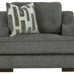 Benchcraft® Lessinger - Pewter - 2 Pc. - Chair And A Half, Ottoman